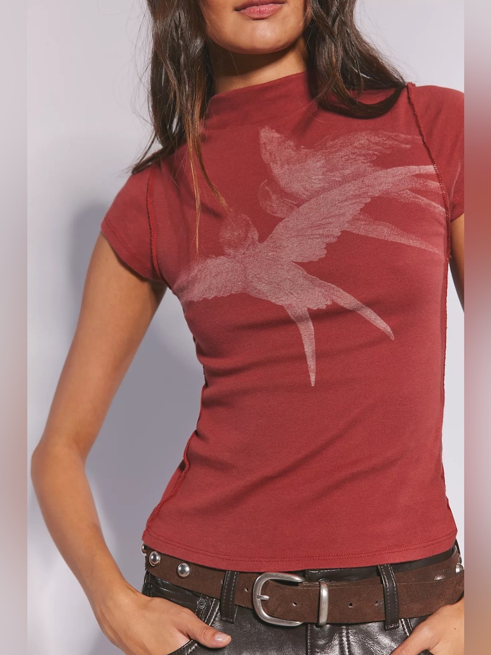 Free People Birds In Flight Tee